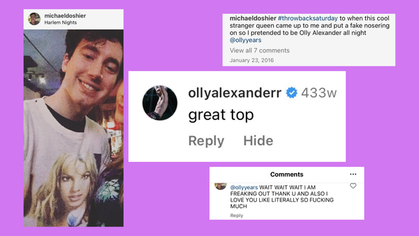 Michael Doshier on the origins of "Olly Alexander"